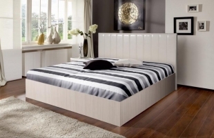 Кровать Аврора-1 1600 кремовая