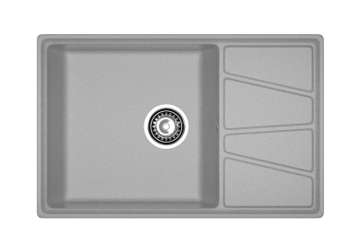 Мойка кухонная GRANFEST GF-V-780L серый
