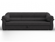 Диван прямой Карнелла Замша JOLY 08 коричневый