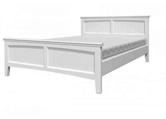 Кровать Грация-4 1,4м Белый античный