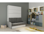 Кровать-трансформер 1,4м «Practice Sofa» Белый классический