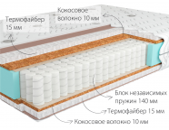 Матрас Kondor Mister 3 Medio 1400x2000 (жаккард)