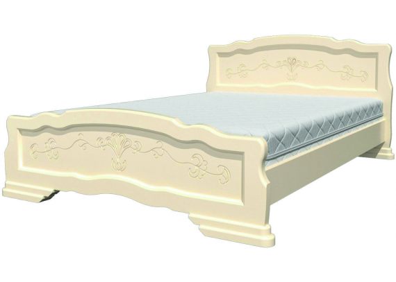 Кровать Карина-6 Слоновая кость 1800