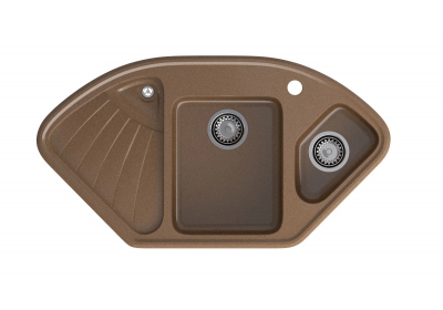Мойка кухонная GRANFEST GF - C1040E терракот