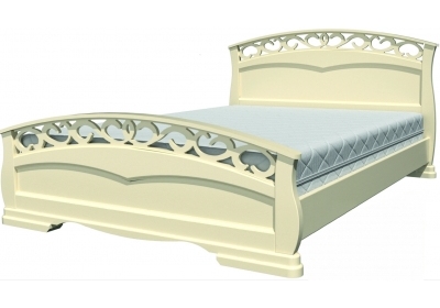 Кровать Грация-1 0,9м Слоновая кость