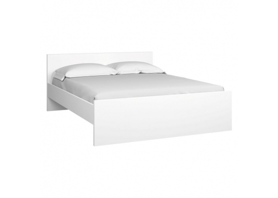 Кровать Лайт 1,4м белый гладкий КР-004