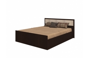 Кровать Фиеста 1,4м венге/дуб беленый