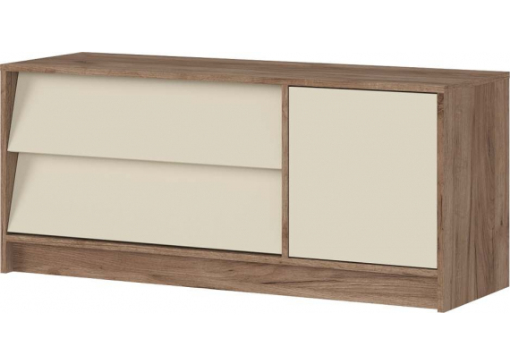 Тумба под ТВ Рейн ТВ-01 Кашемир/Дуб крафт табачный