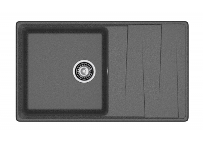 Мойка кухонная GRANFEST GF-LV-860L графит