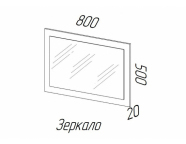 Зеркало Эко Венге