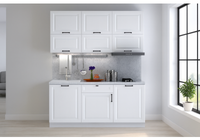 Модульная кухня Ницца Royal 1,8м Blanco