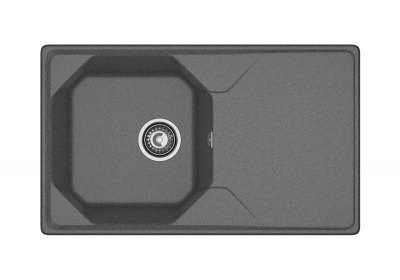 Мойка кухонная GRANFEST GF-U-840L графит