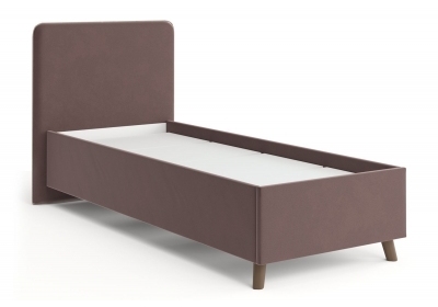 Кровать Ванесса 0,8м коричневый Столлайн