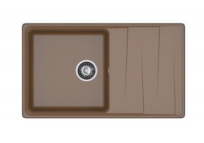 Мойка кухонная GRANFEST GF-LV-860L терракот