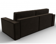 Диван прямой Куба Микровельвет Коричневый