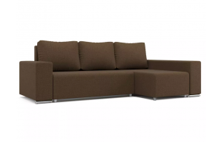 Угловой диван Маркиз (07) коричневый