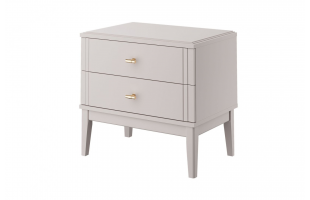 Тумба прикроватная Джали Персидский жемчуг/Льняной