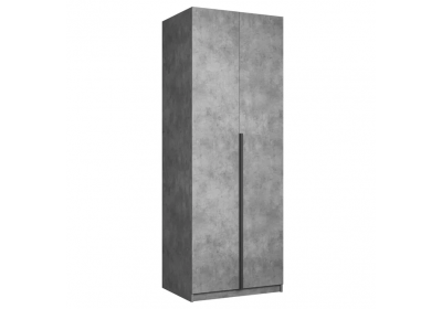 Шкаф 2-створчатый Локер 800 бетон (распашной)