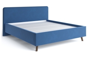 Кровать Ванесса 1,8м синий Столлайн