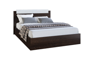 Кровать Эко 1,4м венге/лоредо