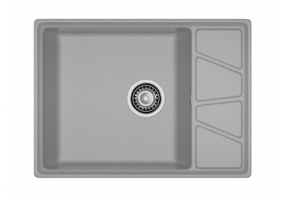 Мойка кухонная GRANFEST GF-V-680L серый