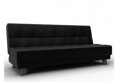 Диван прямой Винсент Экокожа GRIFON 18 черный
