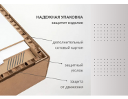Готовая кухня Хозяюшка 1,8м Акация белая/Деним МДФ
