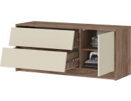 Тумба под ТВ Рейн ТВ-01 Кашемир/Дуб крафт табачный