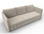 Детский диван прямой Слим Микровельвет Бежевый (выставочный образец)