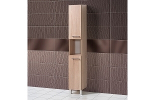 Шкаф для ванной «Акваль Женева» 30 см. ЖЕНЕВА.03.30.10.N