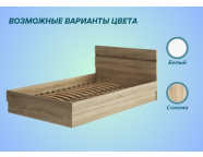 Кровать Мальм 1,4м Сонома