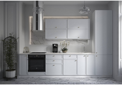 Модульная кухня Беверли Роял 3200 French Gray МДФ прямая