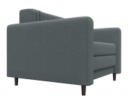 Кресло Лига-070 Рогожка Амур 07 серый