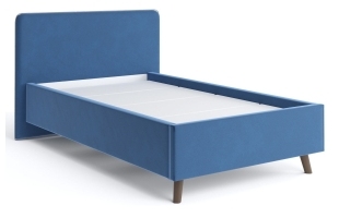 Кровать Ванесса 1,2м синий Столлайн