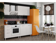 Готовая кухня Адель 2,0 Дуб крафт белый