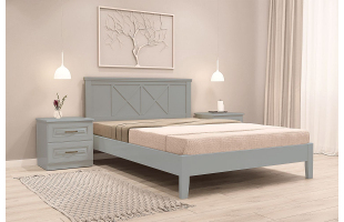 Кровать Грация-2 1,6м Антрацит