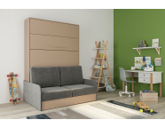 Кровать-трансформер 1,6м «Practice Sofa» Миндаль бежевый