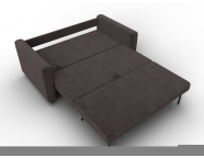 Диван прямой Лига-070 Велюр TOWER 10 серый