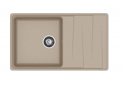 Мойка кухонная GRANFEST GF-LV-860L песочный