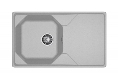 Мойка кухонная GRANFEST GF-U-840L серый