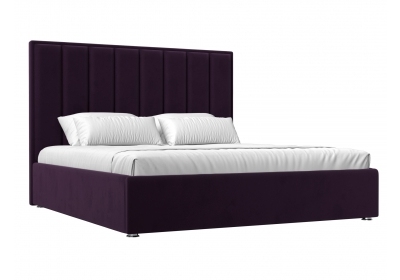 Интерьерная кровать Афродита 160 Велюр Фиолетовый