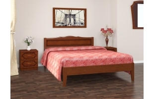 Кровать Карина-7 орех 900