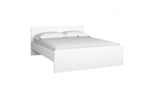 Кровать Лайт 1,2м белый гладкий КР-003