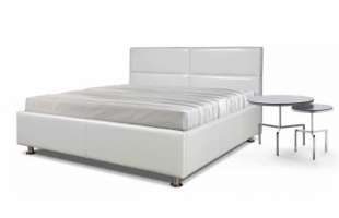 Кровать Линда 1600 белая с подъемным механизмом