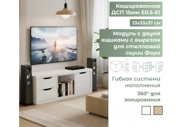 Модуль Фора с 2 ящиками