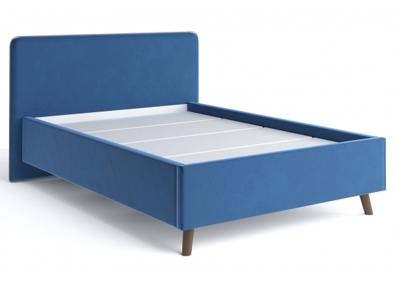 Кровать Ванесса 1,4м синий Столлайн