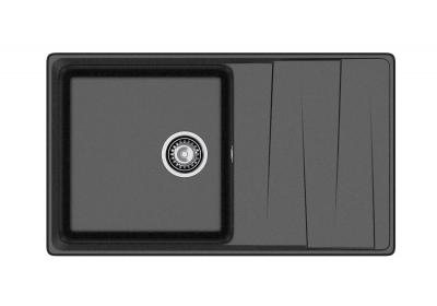 Мойка кухонная GRANFEST GF-LV-860L черный