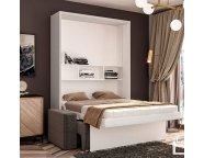 Шкаф-кровать Falcon Sofa 36мм 140x200 Белый классический