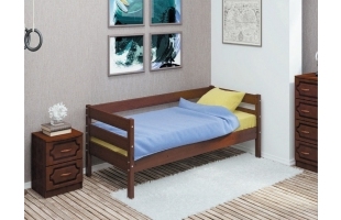 Кровать детская Глория 0,9м - орех