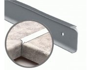 Планка к столешнице угловая ( H38 / L600 мм (1516)) (СЕРАЯ)
